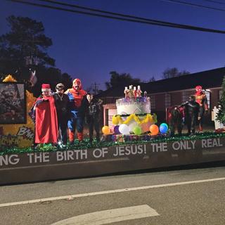 SUPER HERO CHRISTMAS PARADE