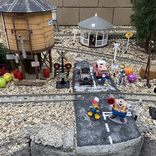 Easter Eggs at the RR Crossing