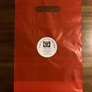 Red plastic bag