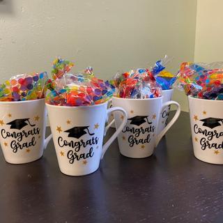 The cups were a wonderful touch