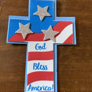 Finished cross