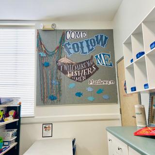 Our Follow Me board