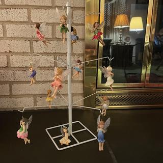 Fairies on ornament stand