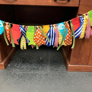 High chair banner