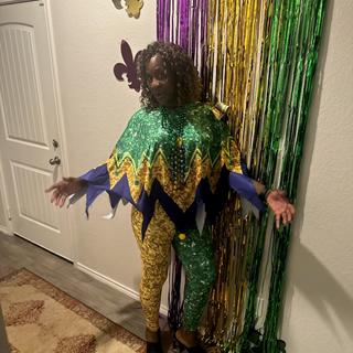 Mardi gras birth day celebration
