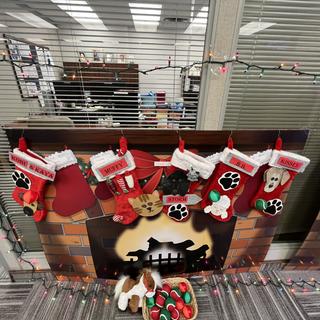 Holiday office cheer