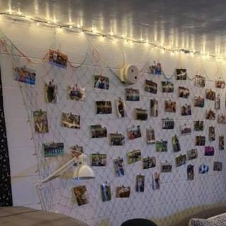 Dorm Room Photo Wall