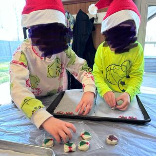 Santa cookies