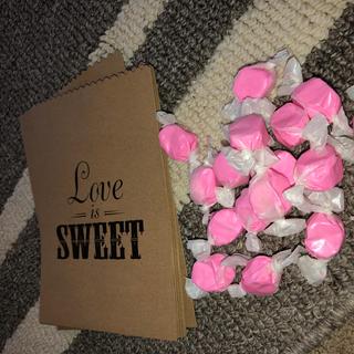 Pink taffy