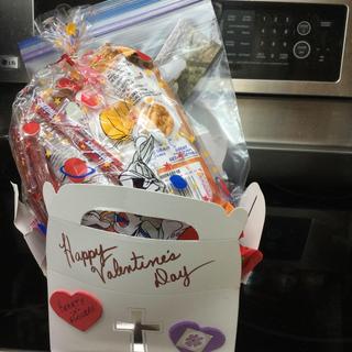 Our Valentines boxes we did for our folks in church and shut ins !