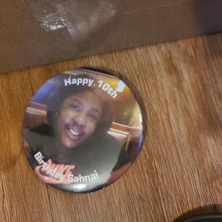 My daughter's button