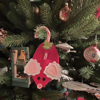 Candy cane mouse