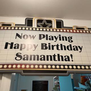 She was so surprised!