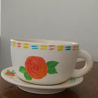 Tea cup planter