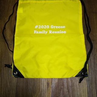 Large drawstring bag
