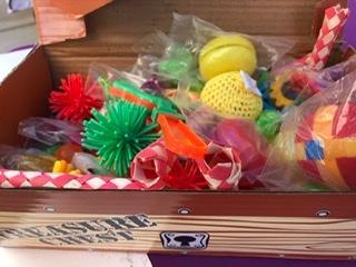 Good toy selection 