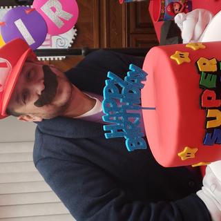 My husband Birthday.  