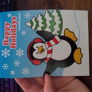 Happy Holidays Coloring Book