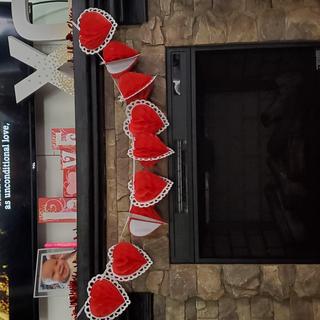 Valentine garland
