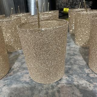 beautiful, but can see where glitter flaked off
