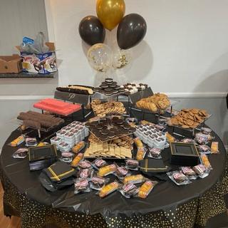 Dads dessert table
