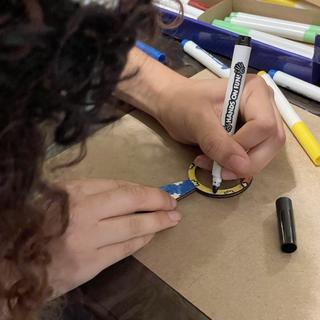 Decorating Magnifying Glass