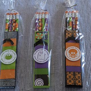 Made cardstock pencil holders.