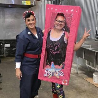 Rosie &amp; Workout Barbie