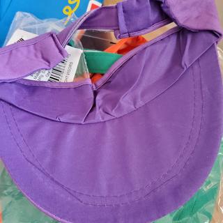 Bottom side of visors is lined