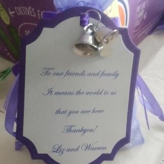Wedding favors April 2022