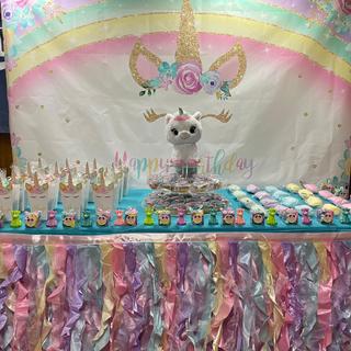Unicorn Candy Table