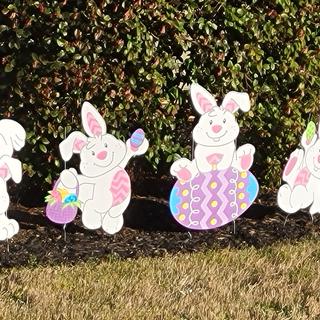 Tumbling bunnies