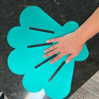 My hand as a comparison fir size