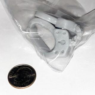 Next to a dime for scale