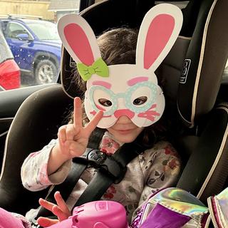 Bunny glasses fun