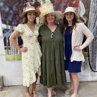 Dressed for the derby!