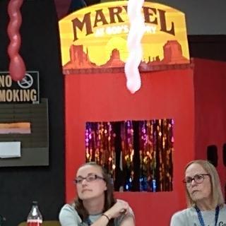 Marvel God's Prayer Booth.