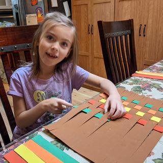 Weaving placemat