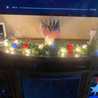 Perfect patriotic lights