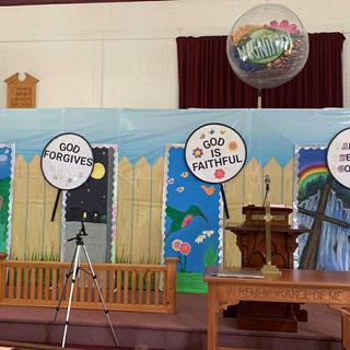 VBS First Stage of Set-Up