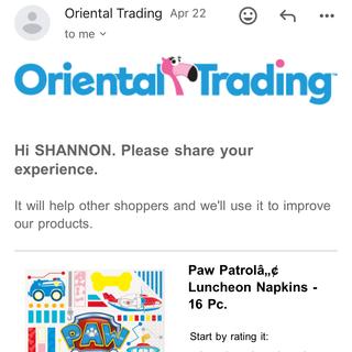 What I ordered