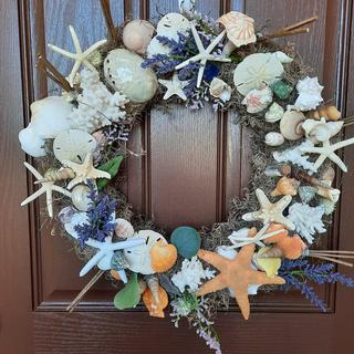 my starfish just made this wreath...