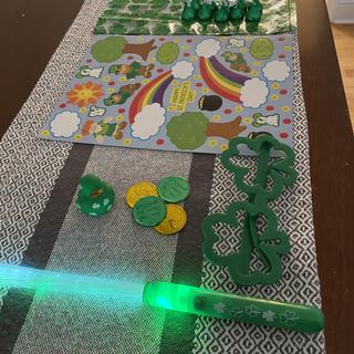 Coins near glasses