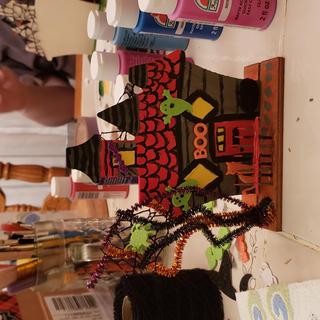 My haunted house craft supplies from Oriental  Trading