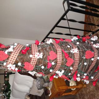 Crocheted Angels and Hearts