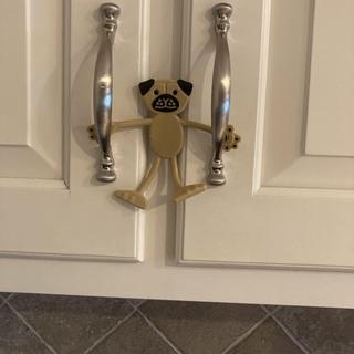 Hiding on the cupboards