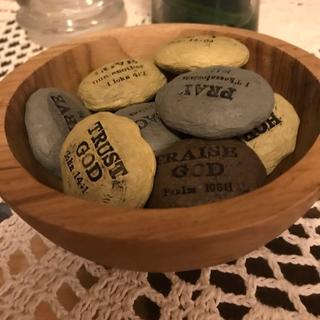 12 stones as in Joshua chapter 4