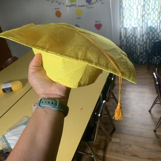 Yellow cap
