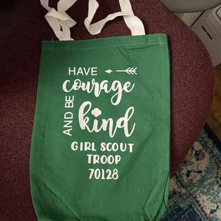I added graphics for Girl Scout Ceremony