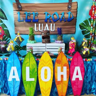 Luau Candy Table